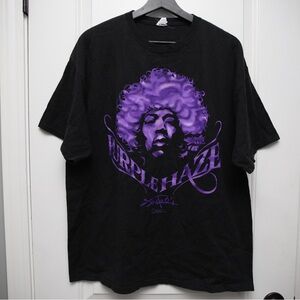Vintage Y2K Jimi Hendrix Purple Haze Shirt